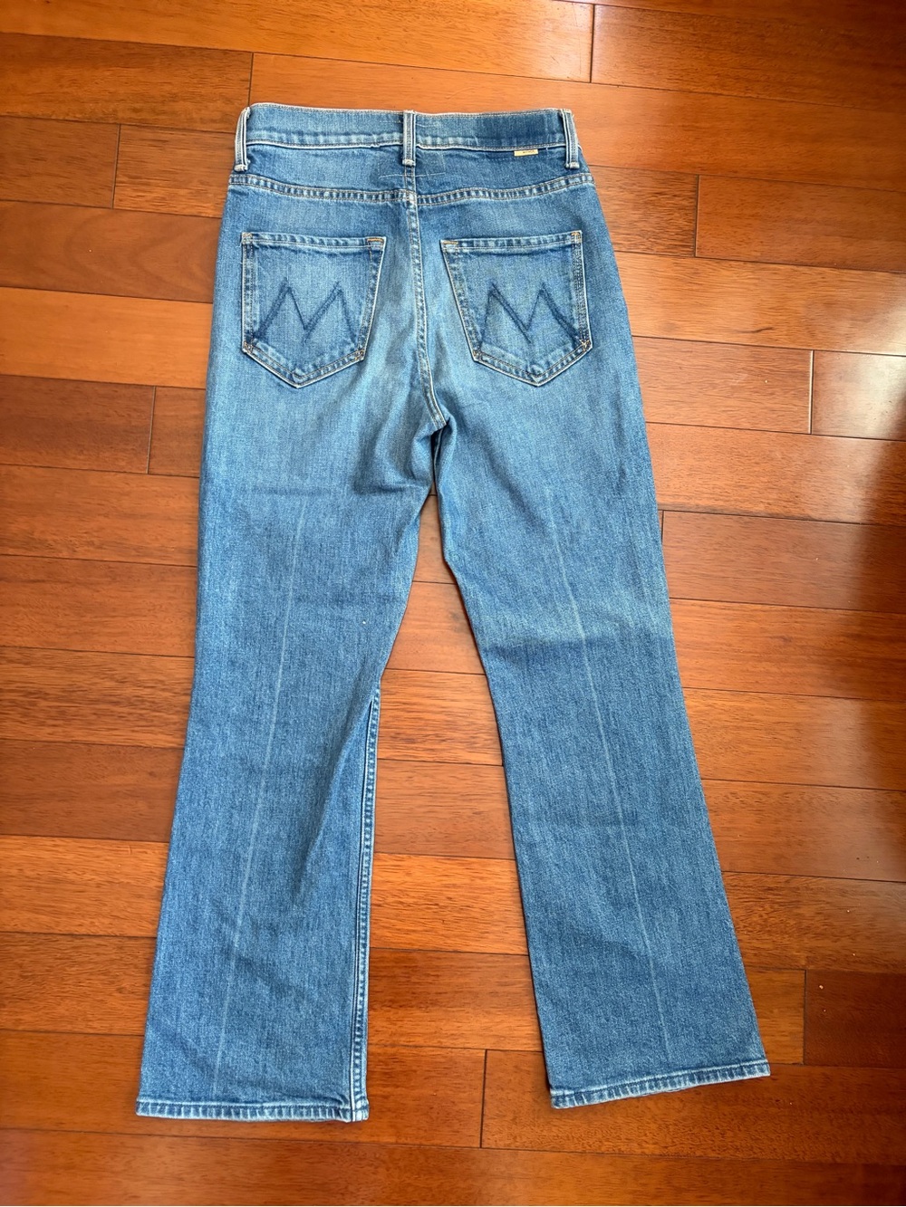 MOTHER Light Blue Denim Jeans - Size 25 - Picture 2 of 5